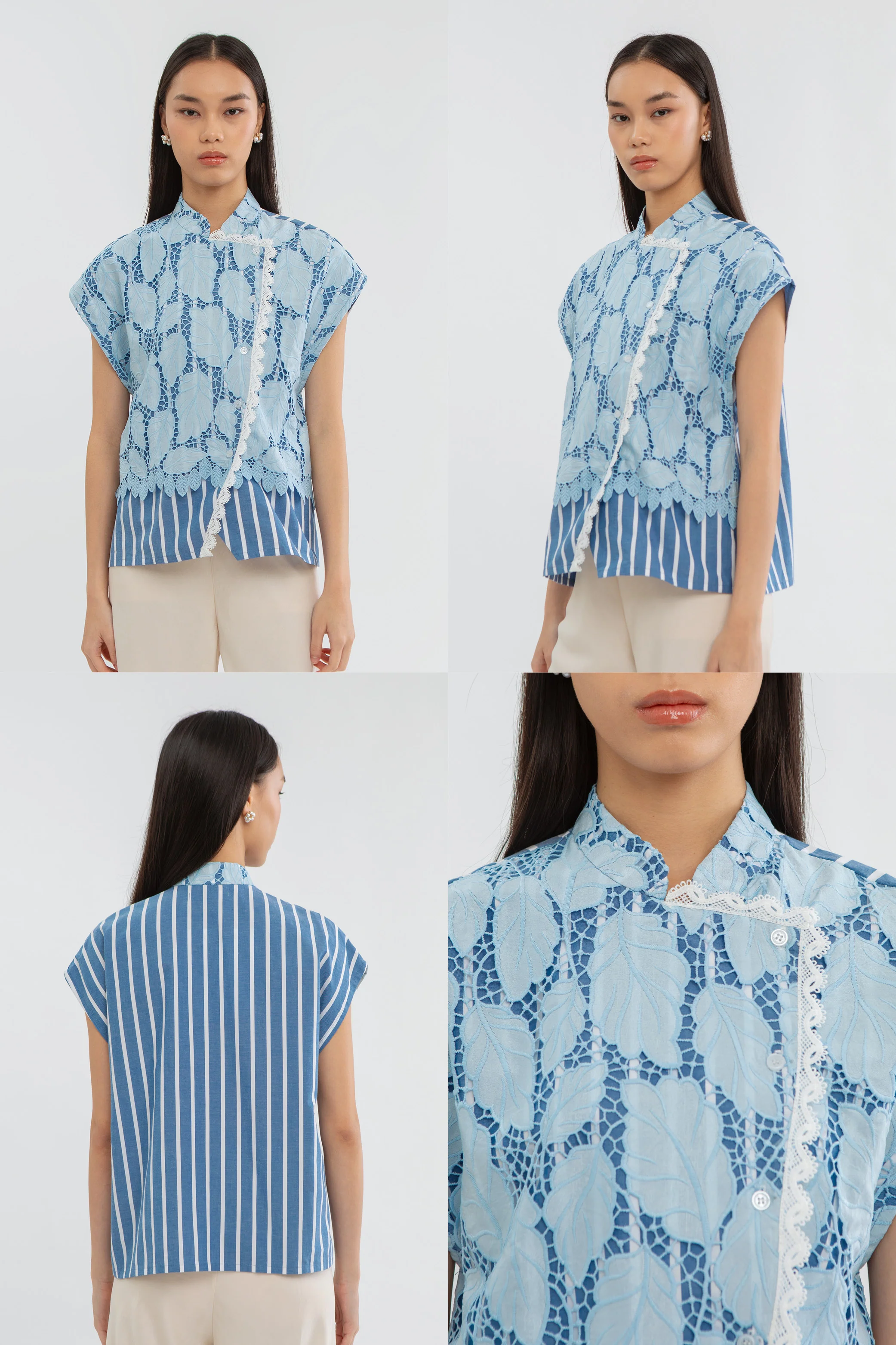 Navy Striped Talya - Image 2