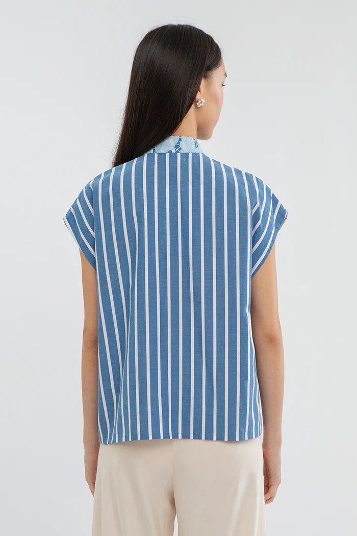 Navy Striped Talya - Image 4