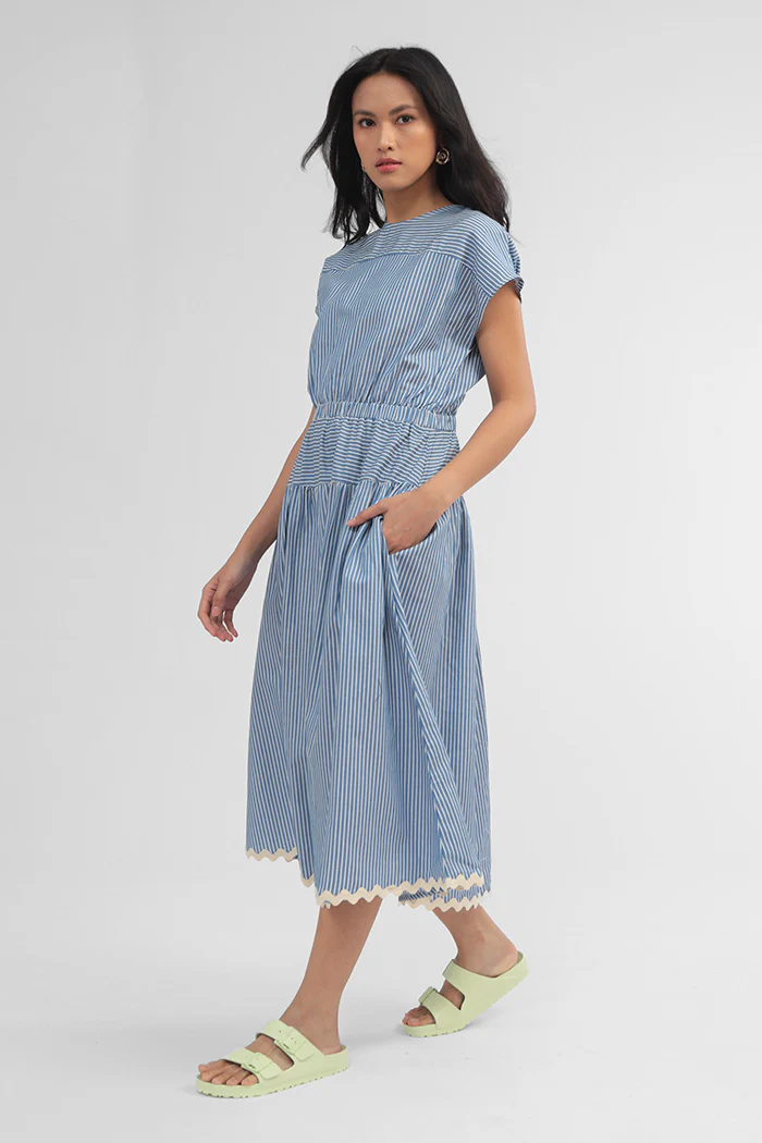 Navy Striped Telana