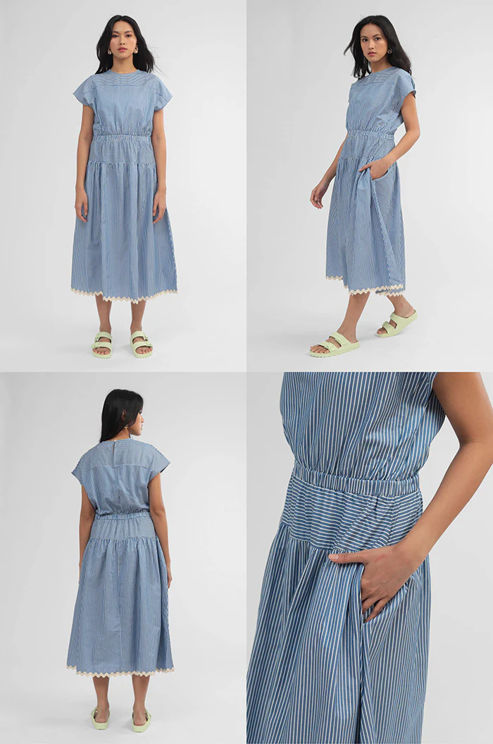 Navy Striped Telana - Image 2