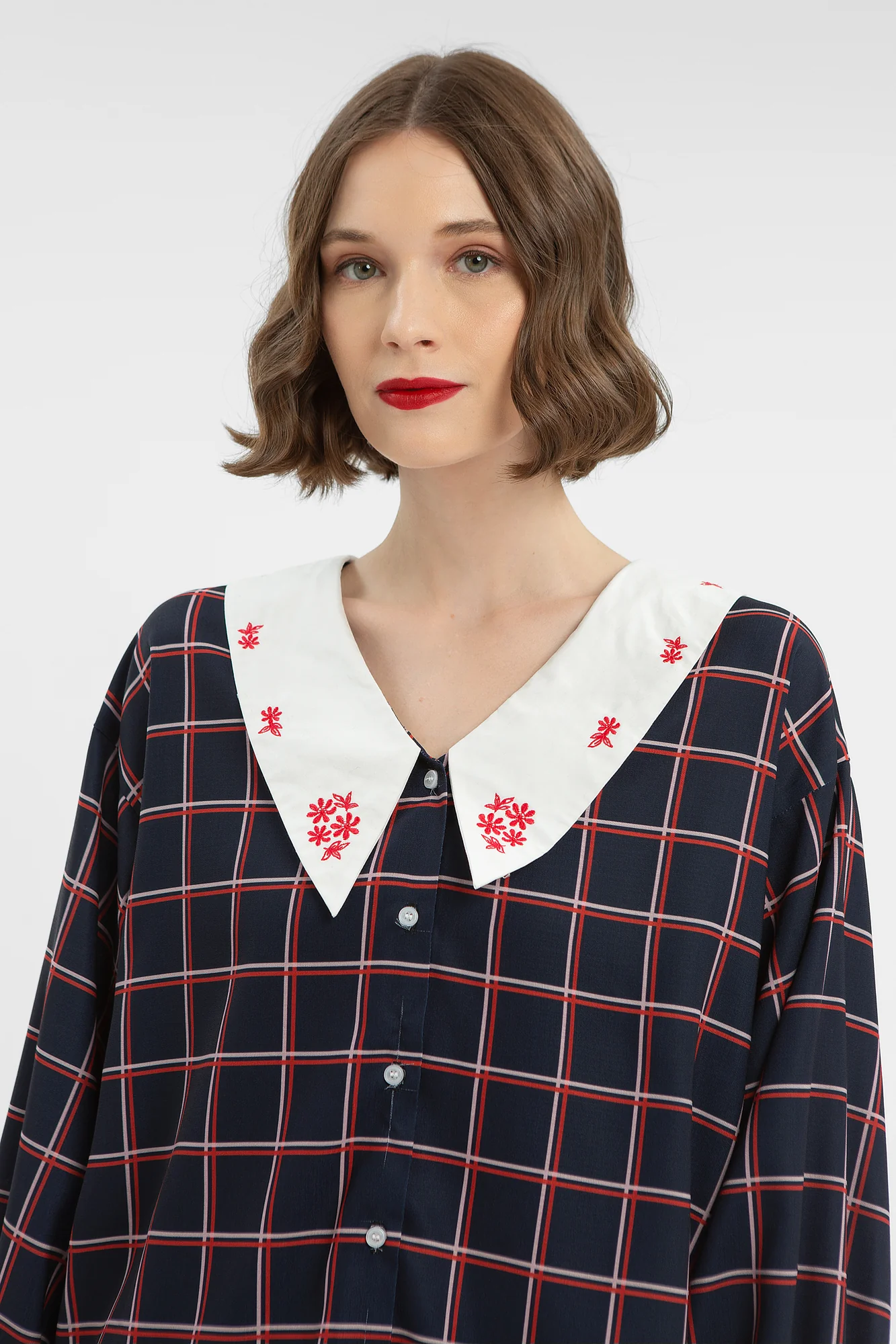 Navy Windowpane Nadler - Image 6
