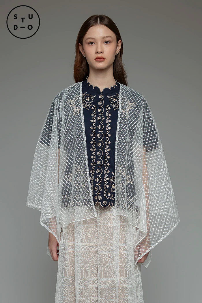 Off-white Cross Kamin