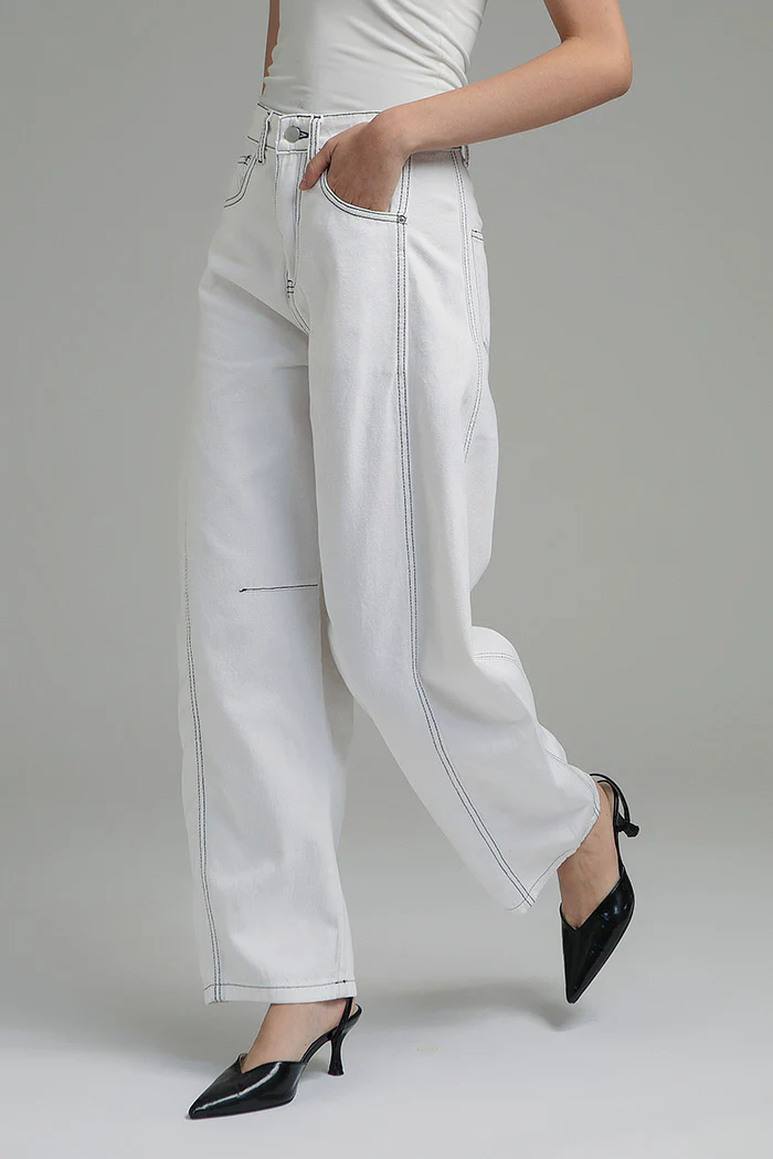 Off-white Denim Balser - Image 3