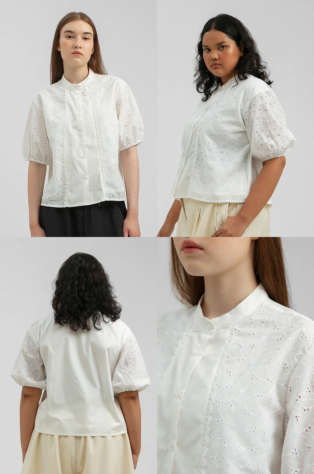 Off-white Embroidered Jensa - Defect Sale - Image 2