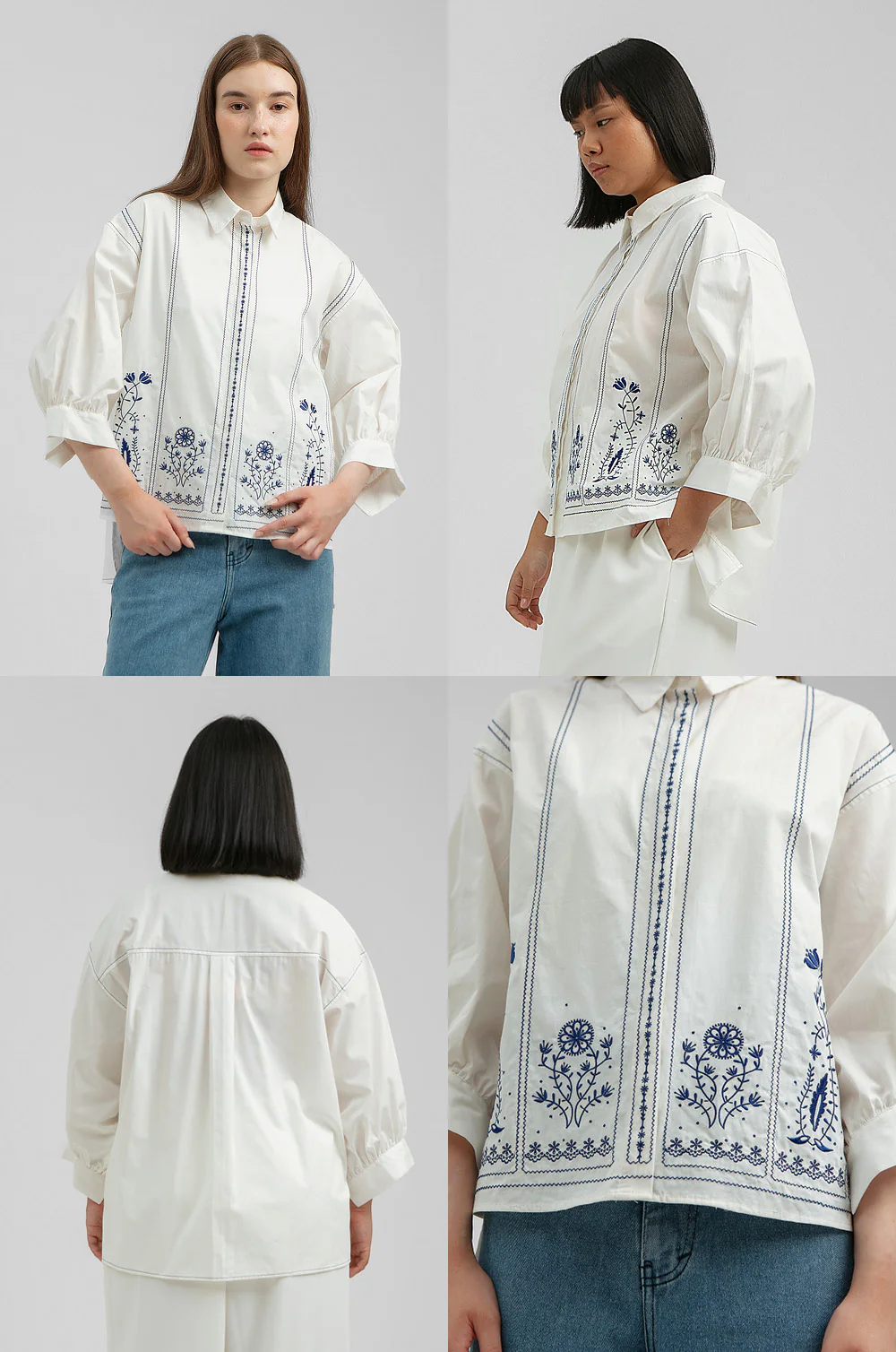 Off-white Embroidered Socia - Defect Sale - Image 2