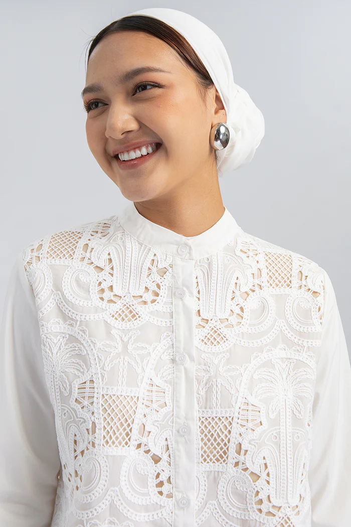 Off-white Embroidery Gol - Image 5