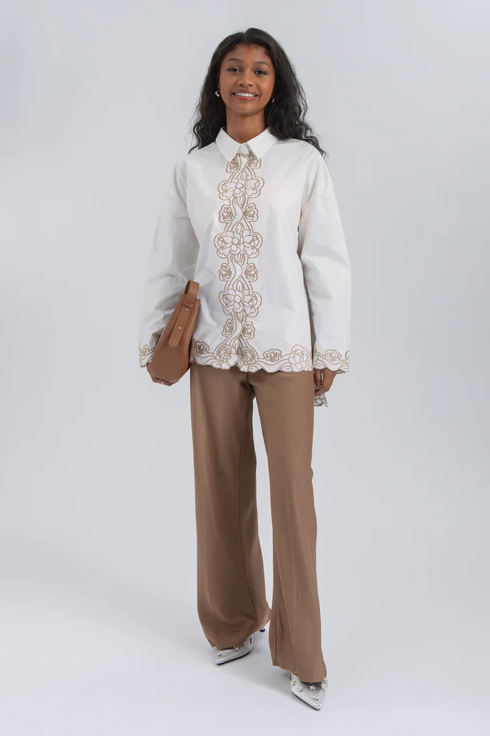 Off-white Embroidery Shazi - Image 6