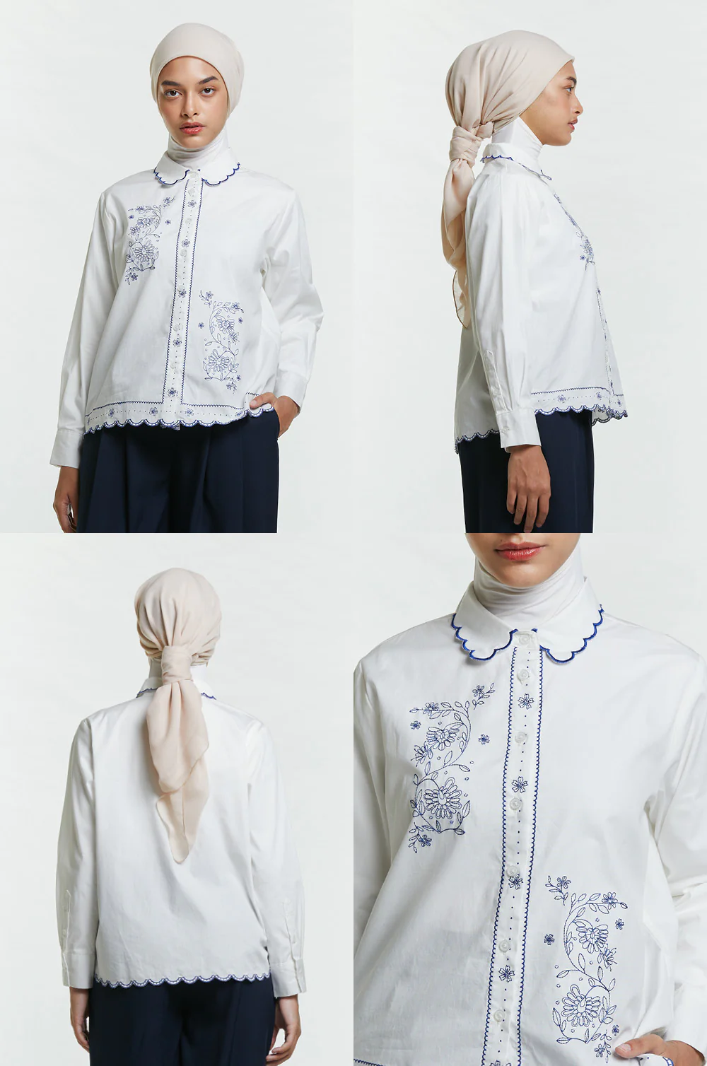 Off-white Embroidery Zeran - Image 2