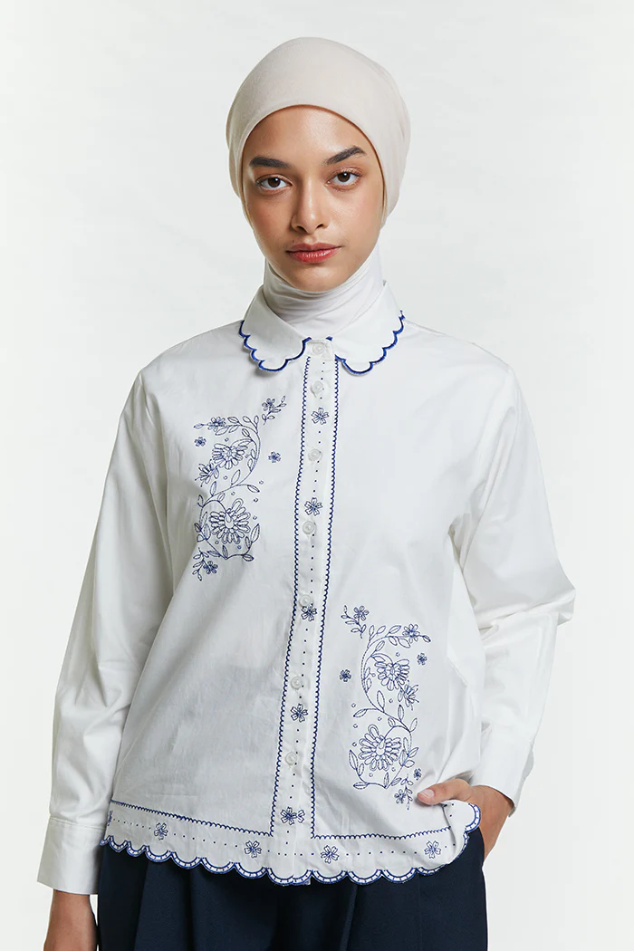 Off-white Embroidery Zeran - Image 5