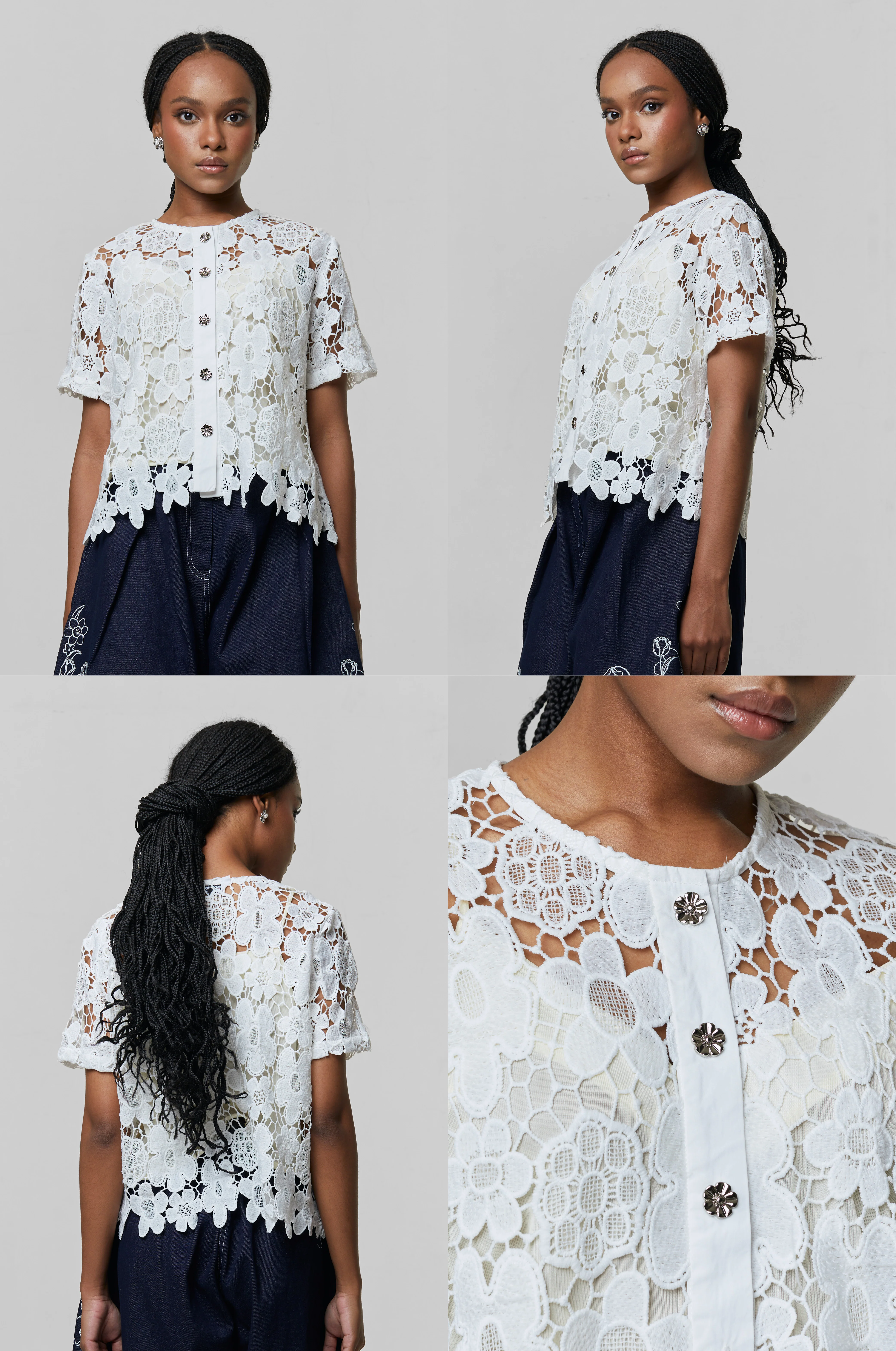 Off-white Floral Iona - Image 3