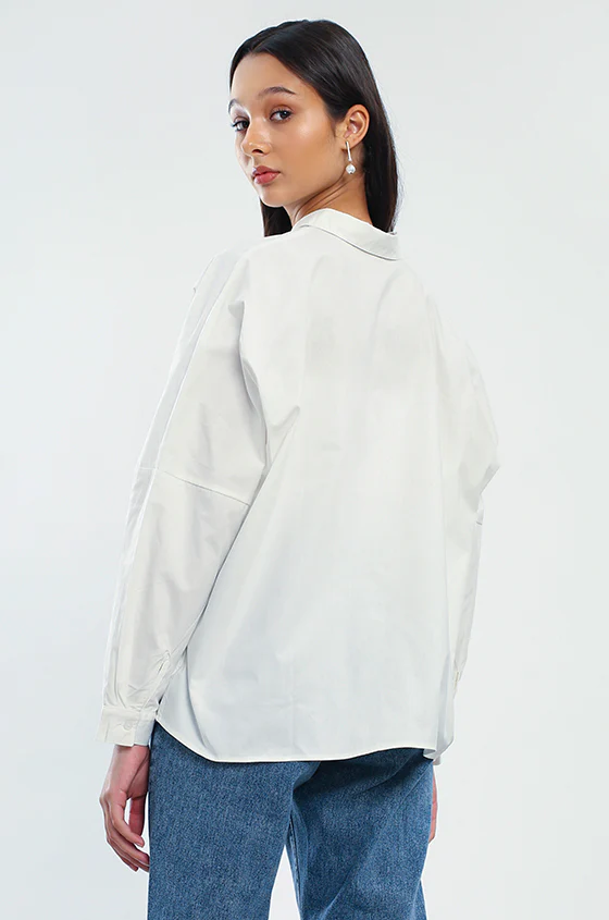 Off-white Flower Embroidery Devon - Defect Sale - Image 3