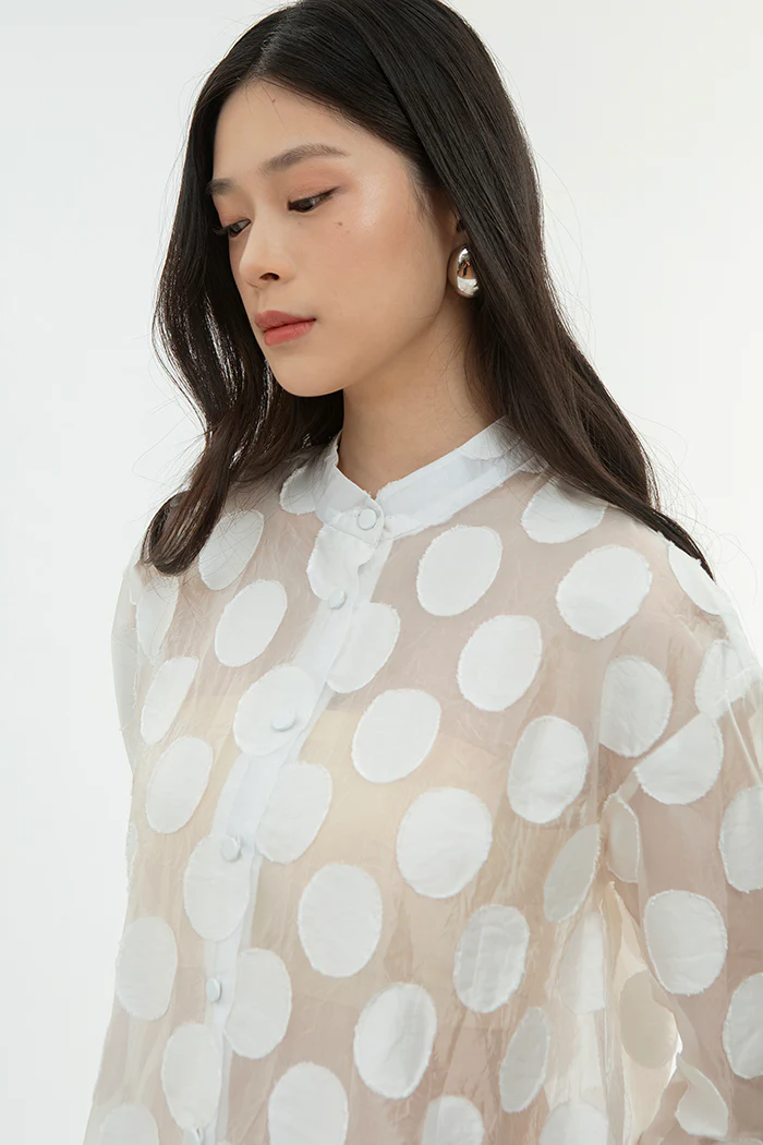 Off-white Polka Cherie - Image 5