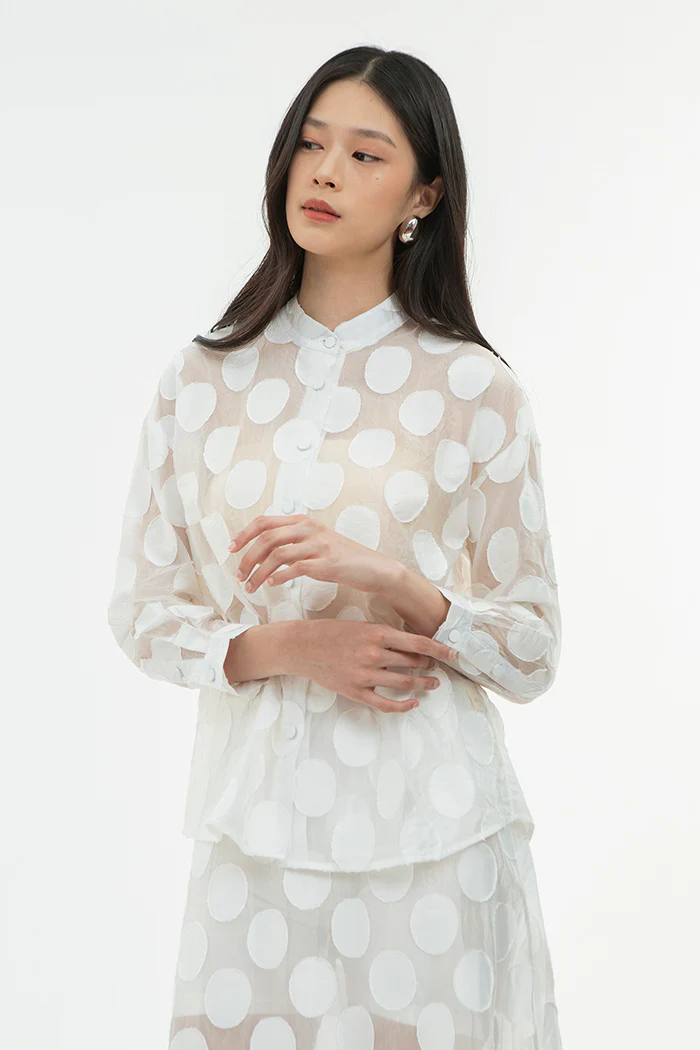 Off-white Polka Cherie - Image 7