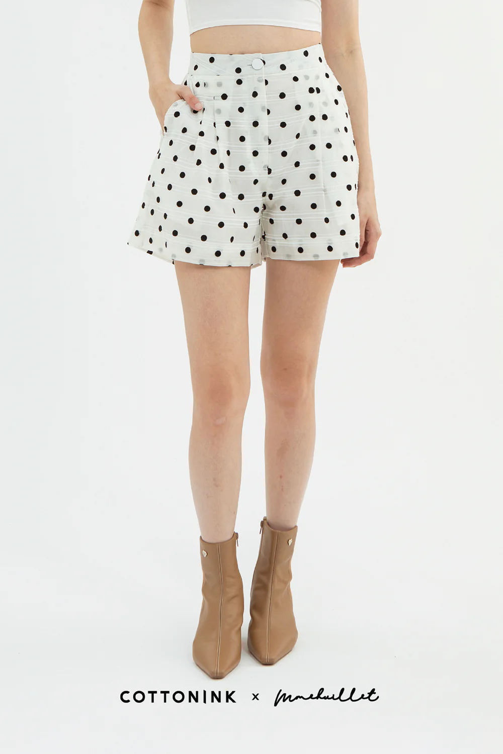 Off-white Polka Fresco
