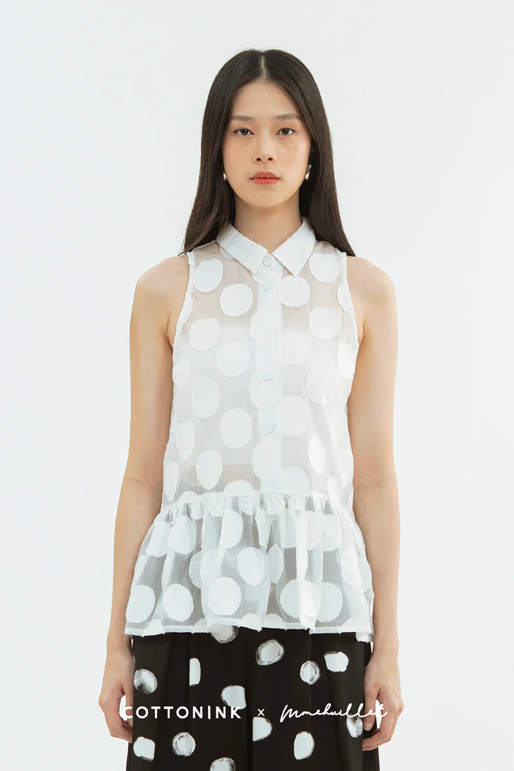 Off-white Polka Thalie
