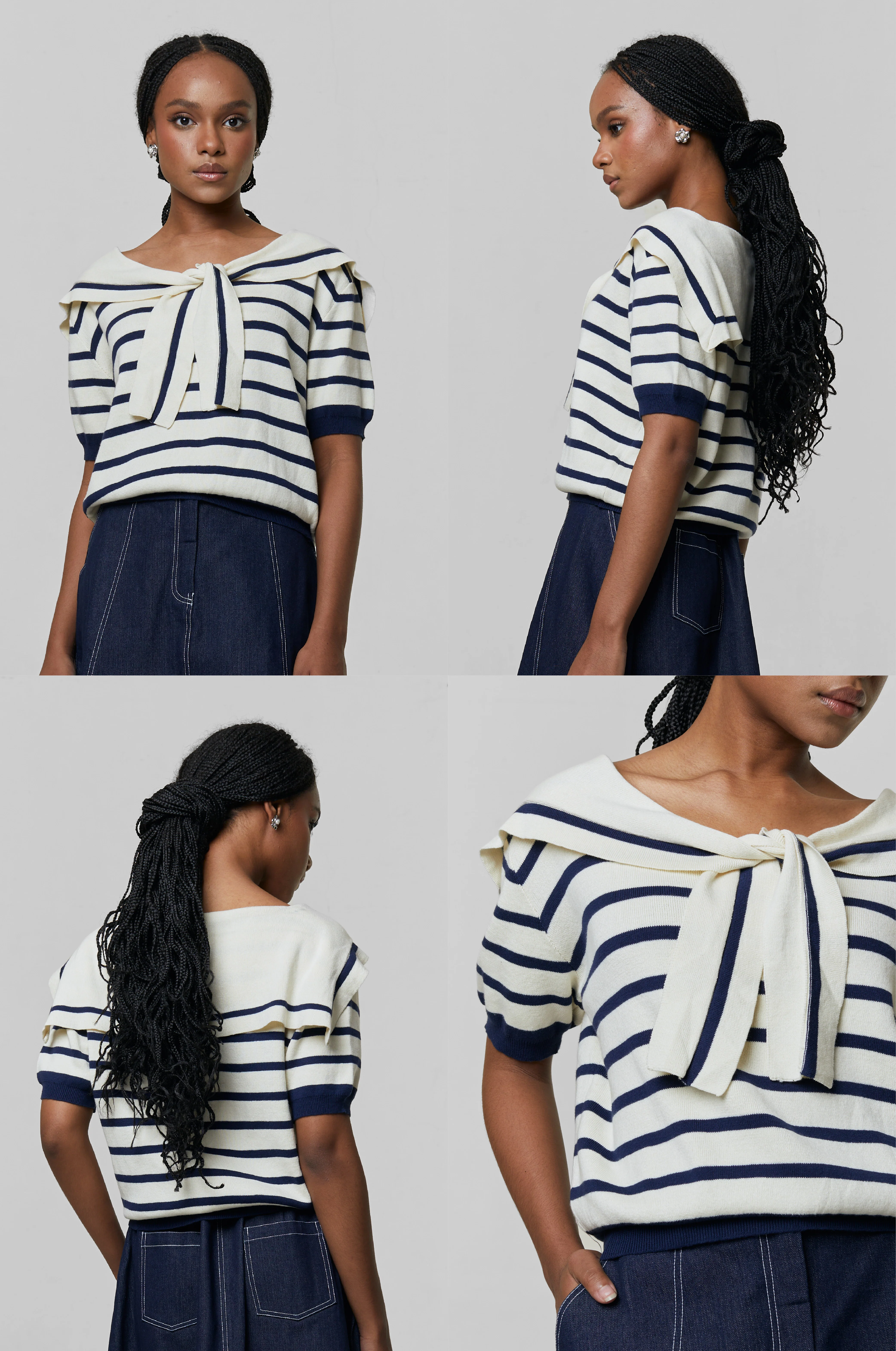 Off-white Stripe Oryn - Image 2