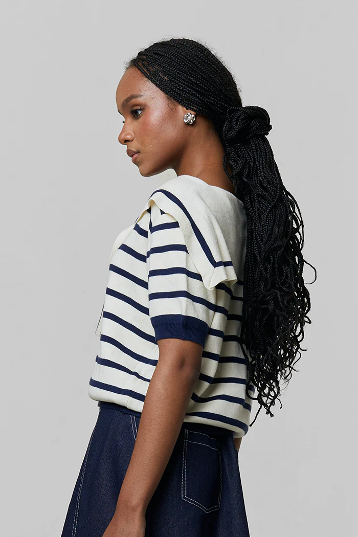 Off-white Stripe Oryn - Image 3