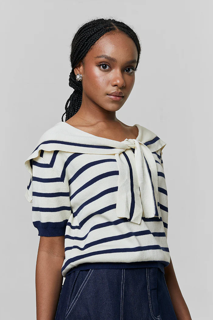 Off-white Stripe Oryn - Image 5