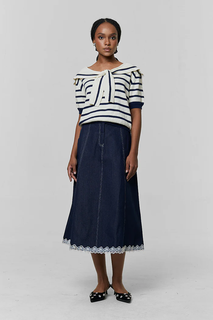 Off-white Stripe Oryn - Image 6
