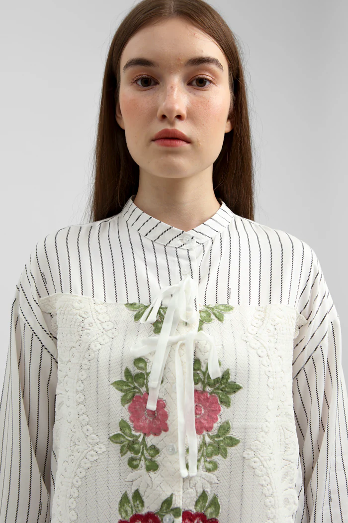 Off-white Striped Babette - Defect Sale - Image 5