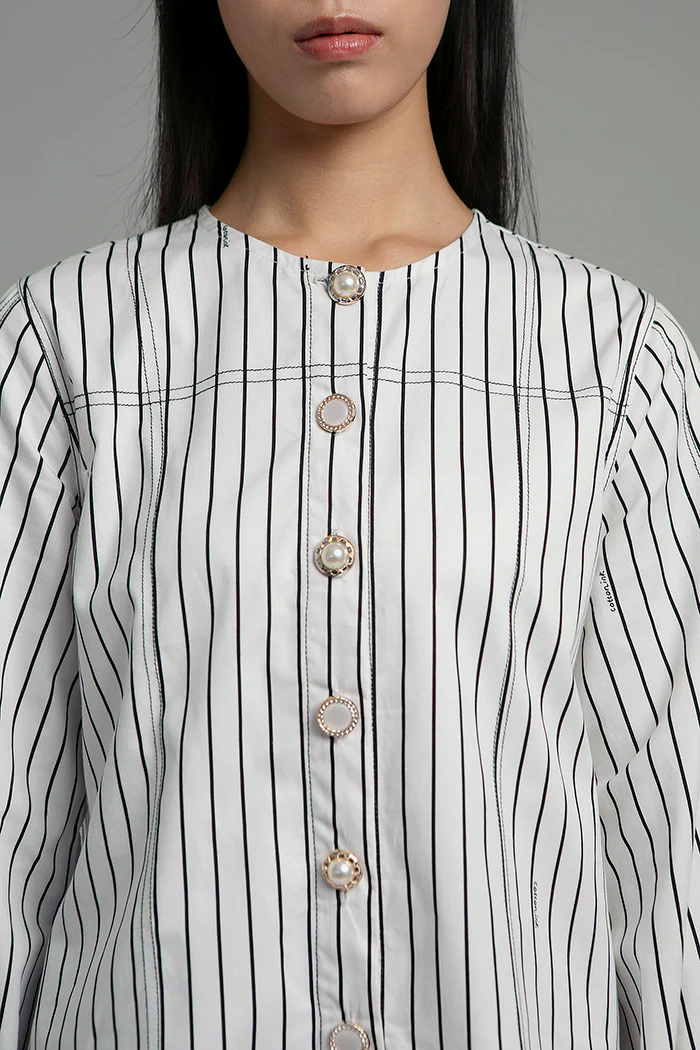 Off-white Striped Bravi - Image 5