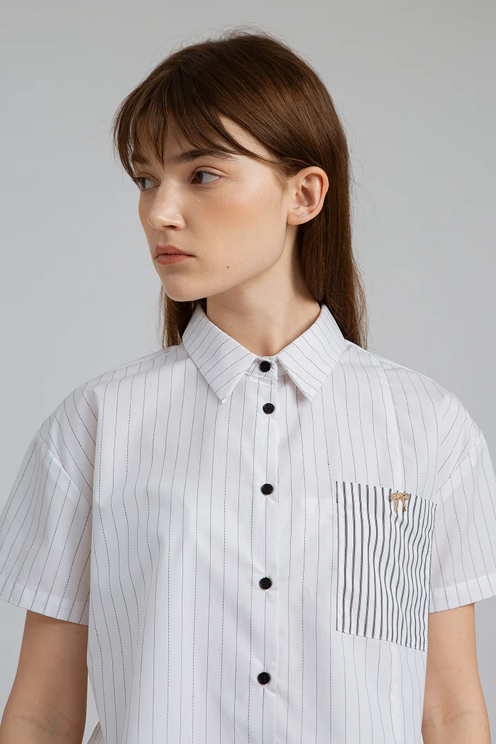 Off-white Striped Debicki - Image 6