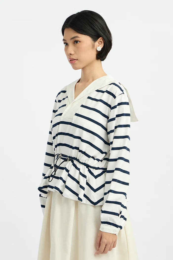 Off-white Striped Eliska - Image 3