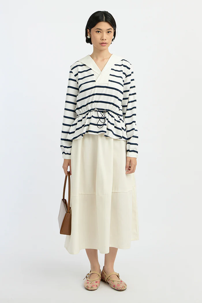 Off-white Striped Eliska - Image 6