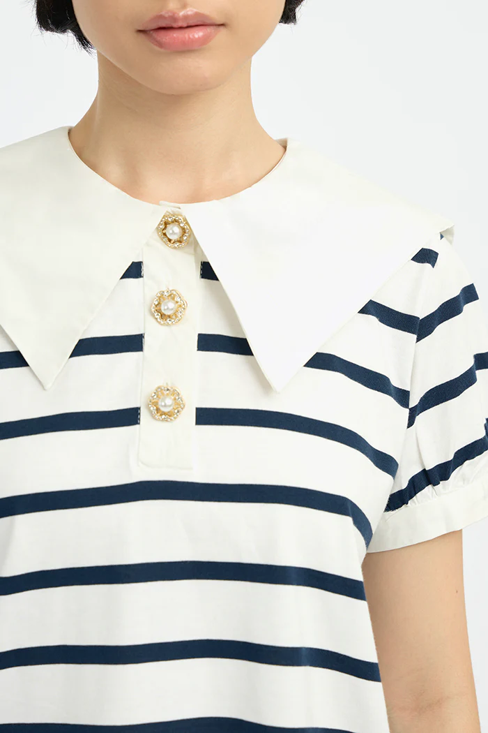 Off-white Striped Vilda - Image 4