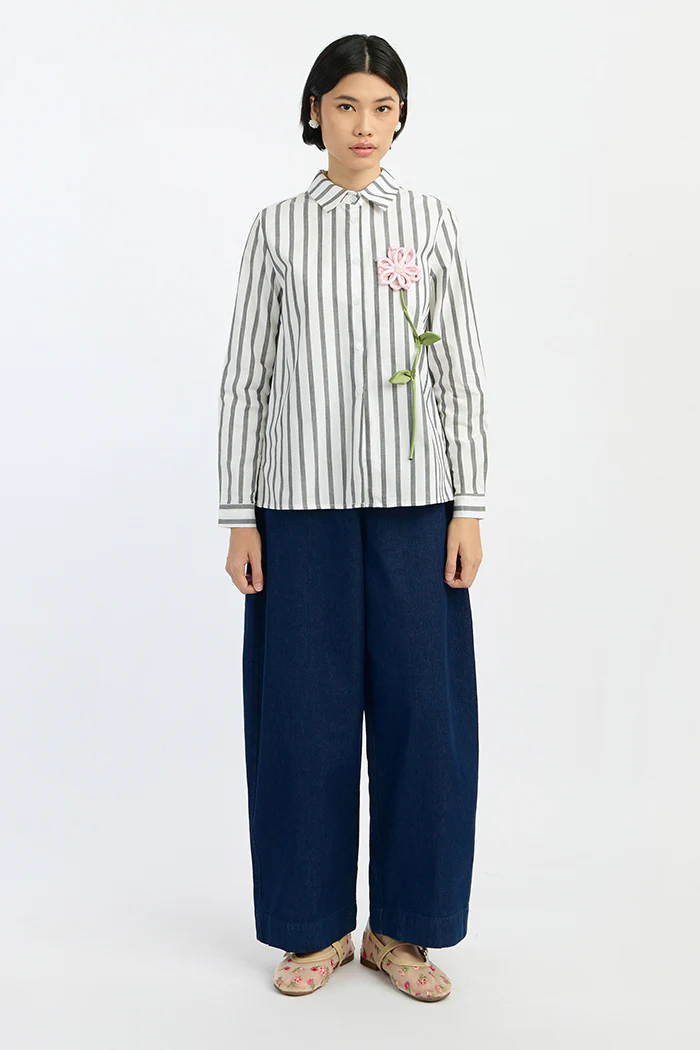 Off-white Striped Zuri - Image 8