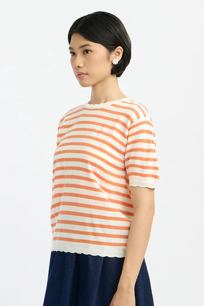 Orange Striped Noella - Image 3