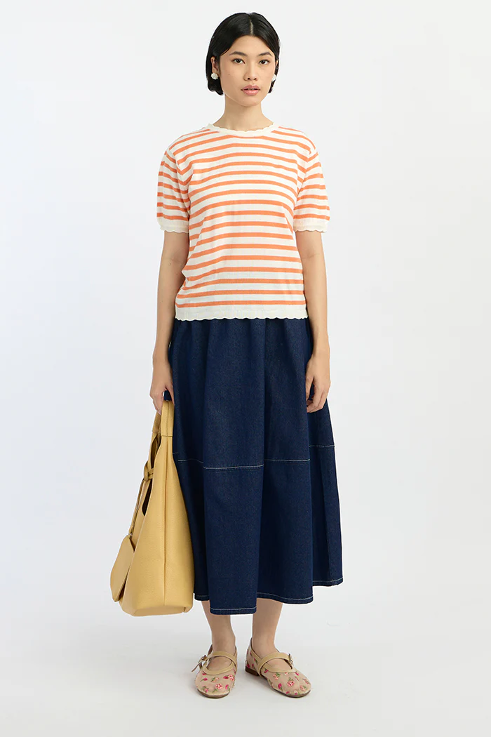 Orange Striped Noella - Image 6