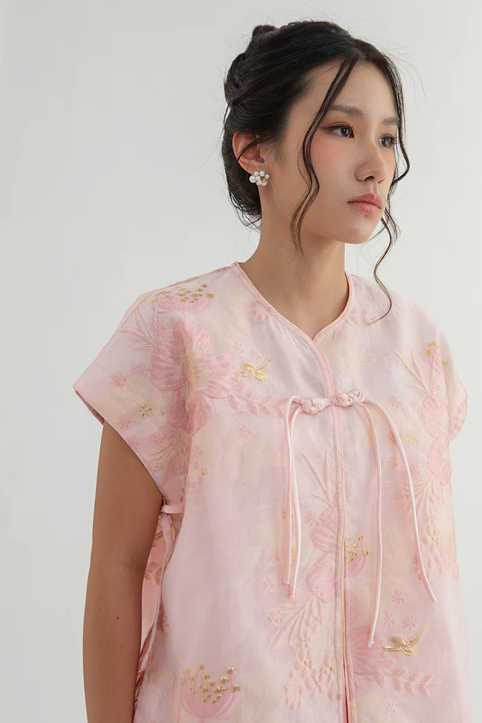Pink Floral Ziya - Image 5