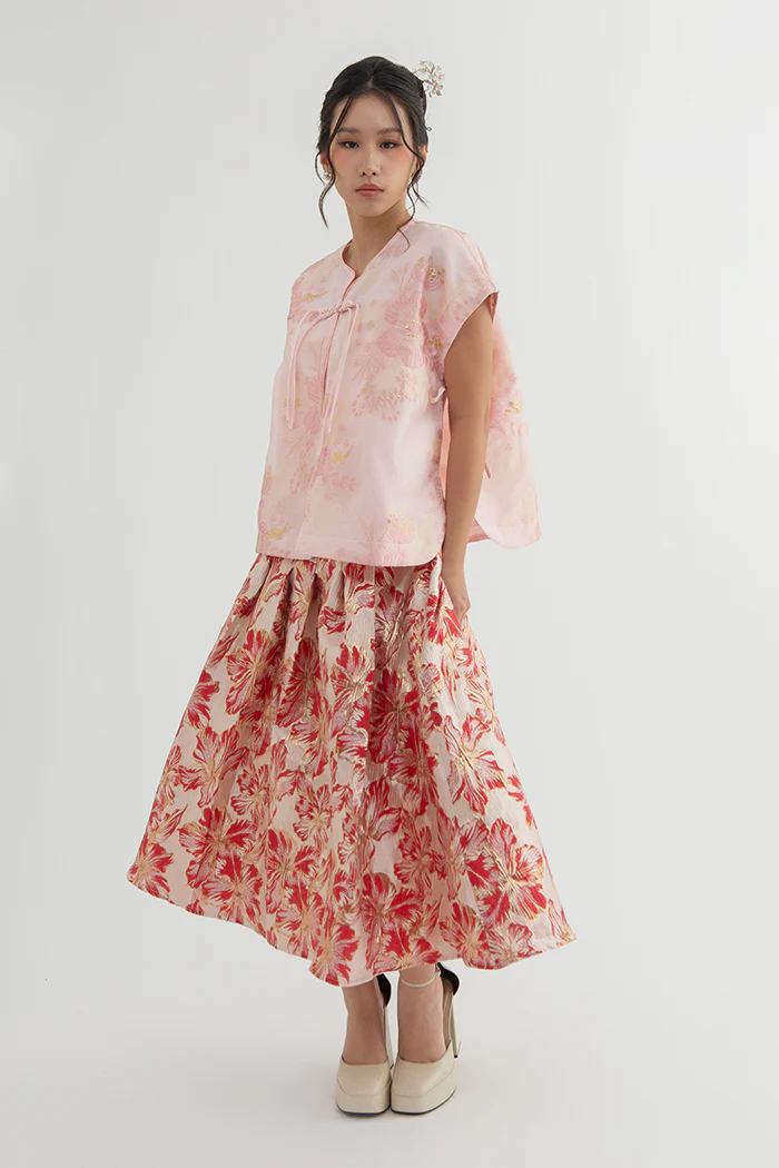 Pink Floral Ziya - Image 6