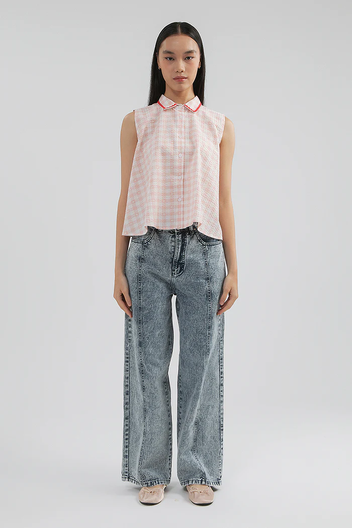 Pink Gingham Briello - Image 2