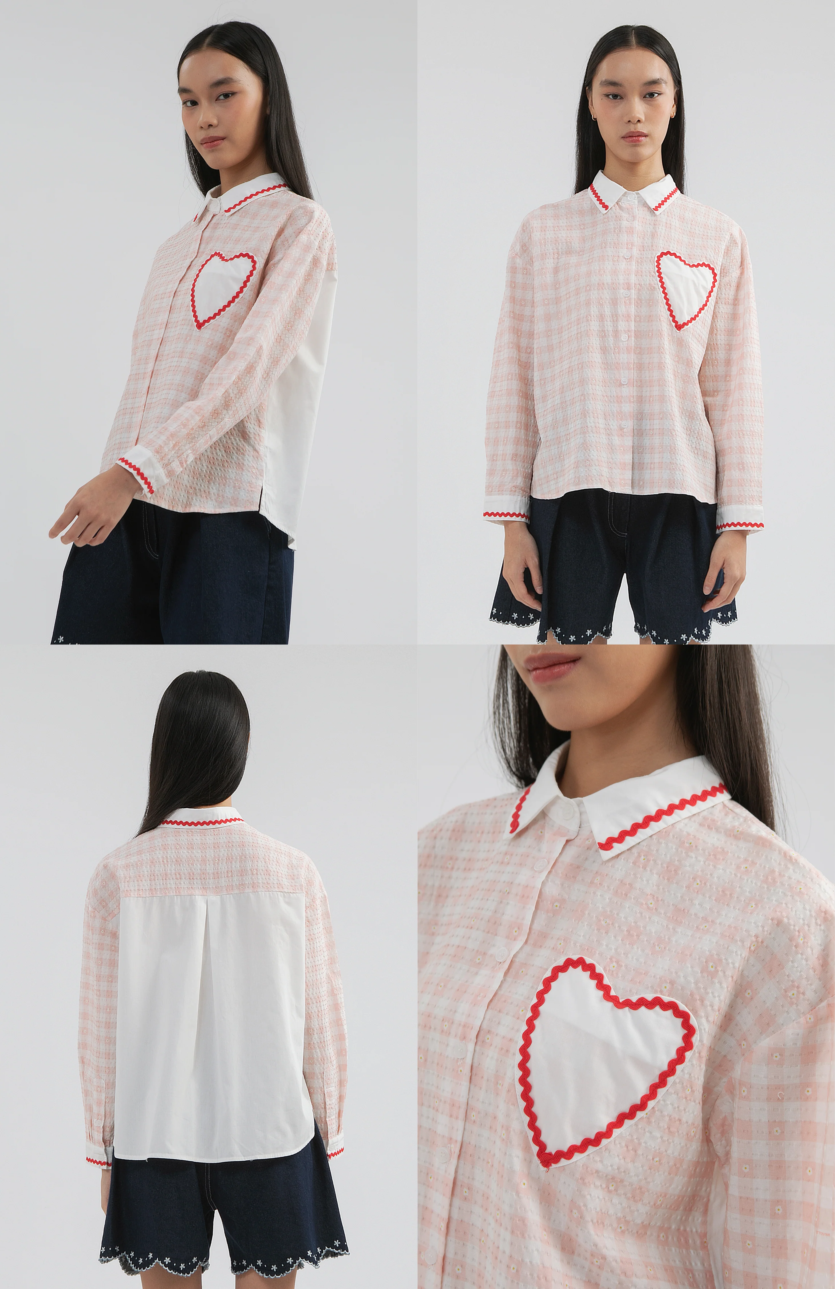 Pink Gingham Sorren - Image 2