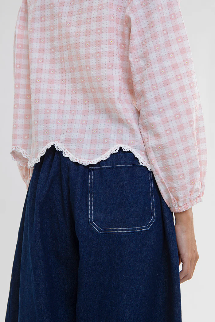 Pink Gingham Willa - Image 5