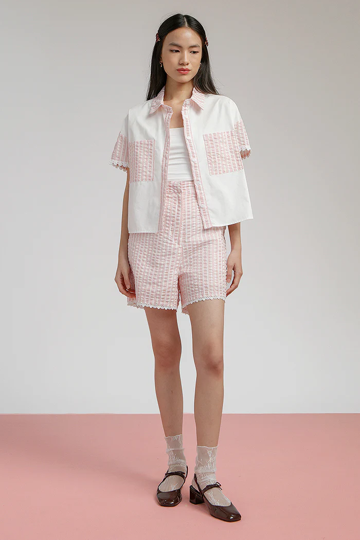 Pink Striped Gresham - Defect Sale - Image 6