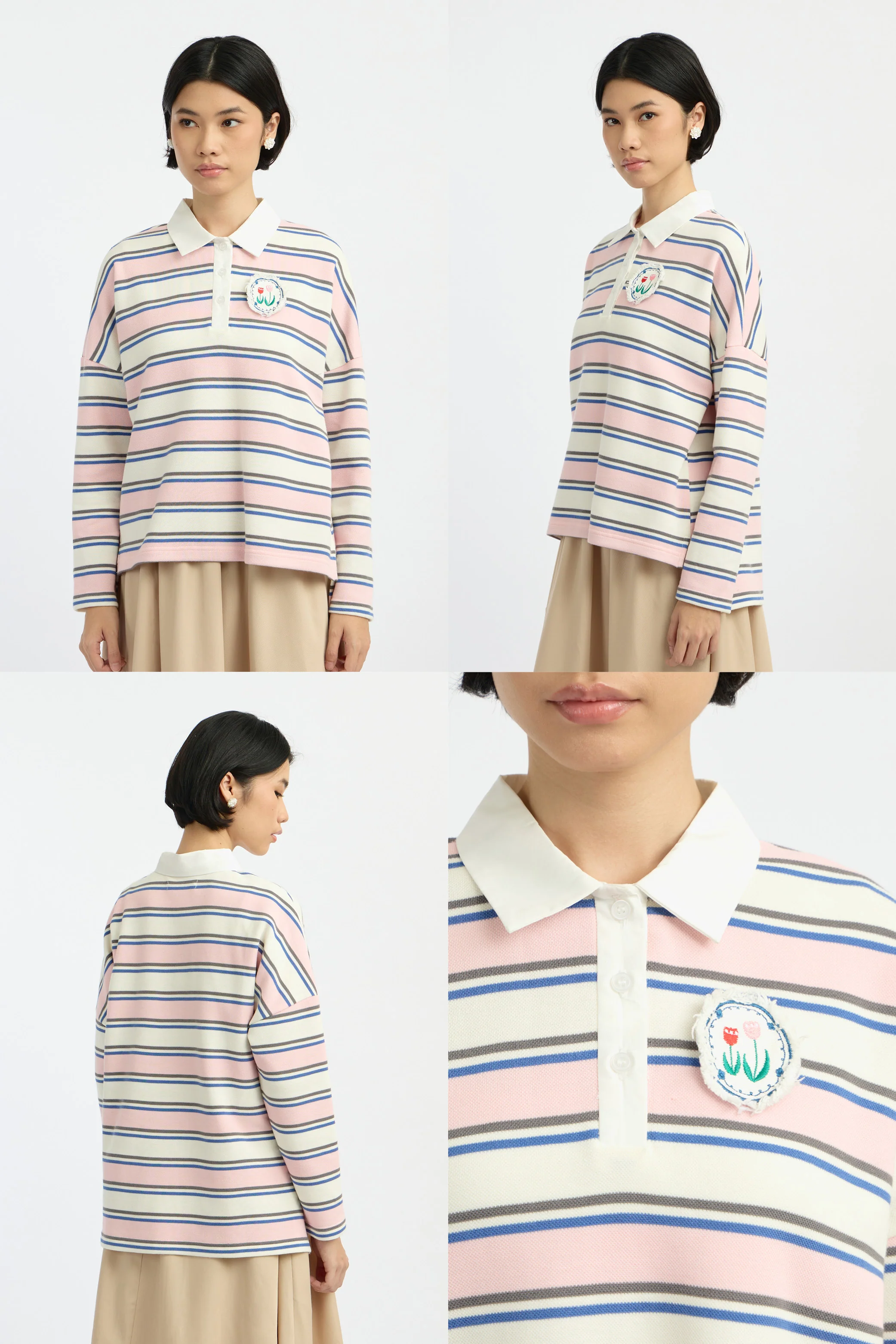 Pink Striped Liora - Image 2