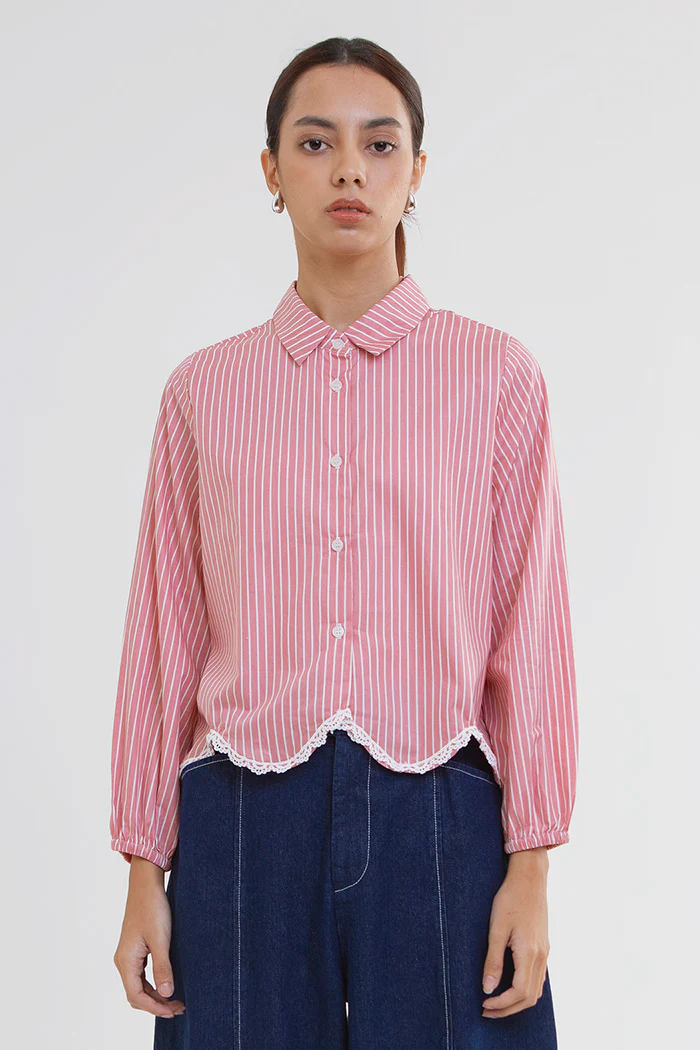 Pink Striped Willa