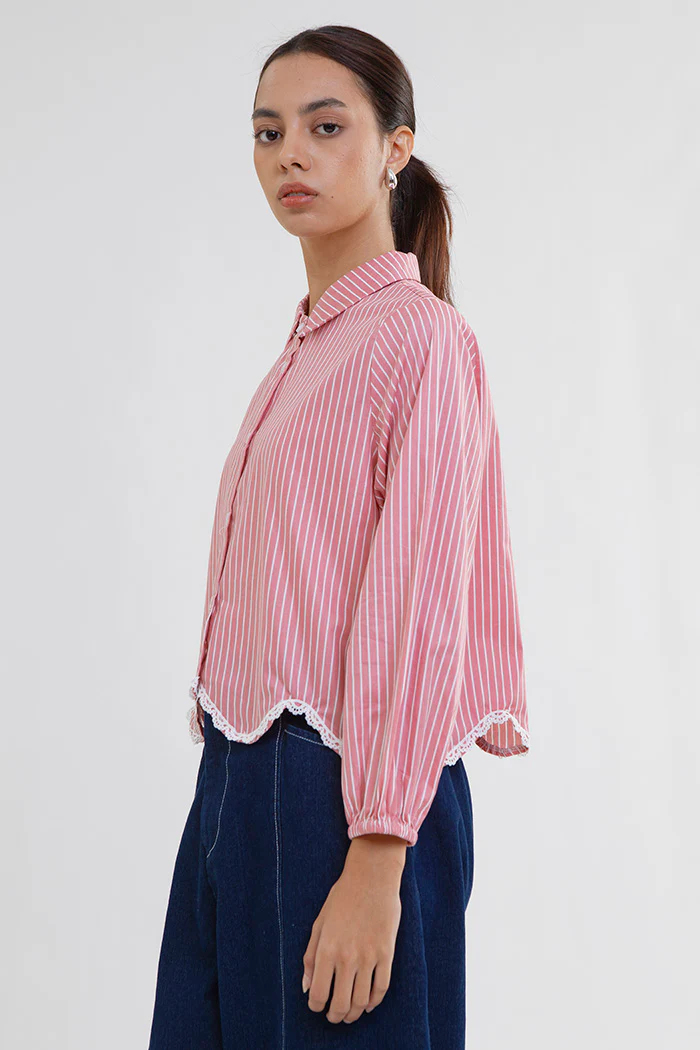 Pink Striped Willa - Image 3