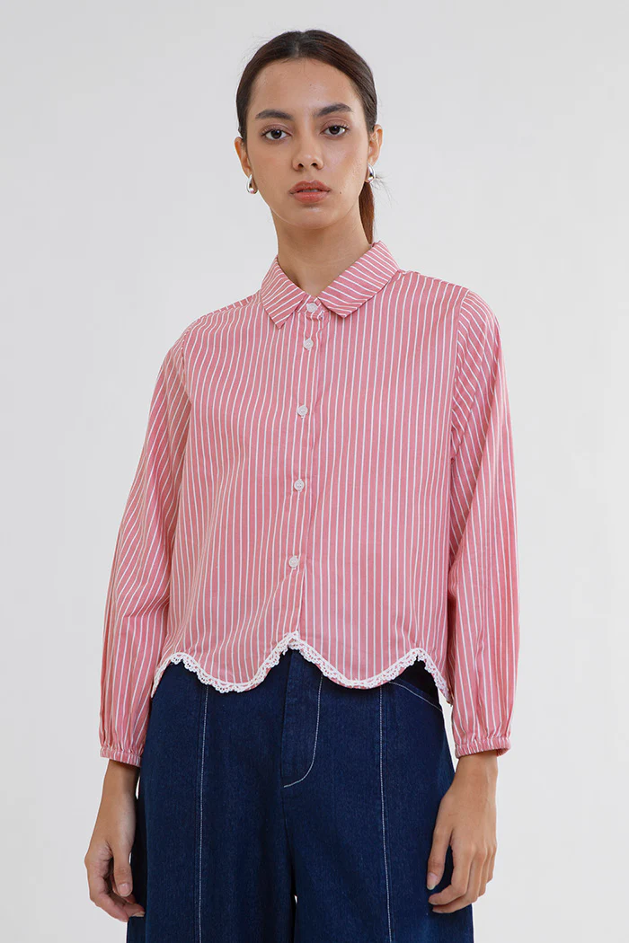 Pink Striped Willa - Image 6