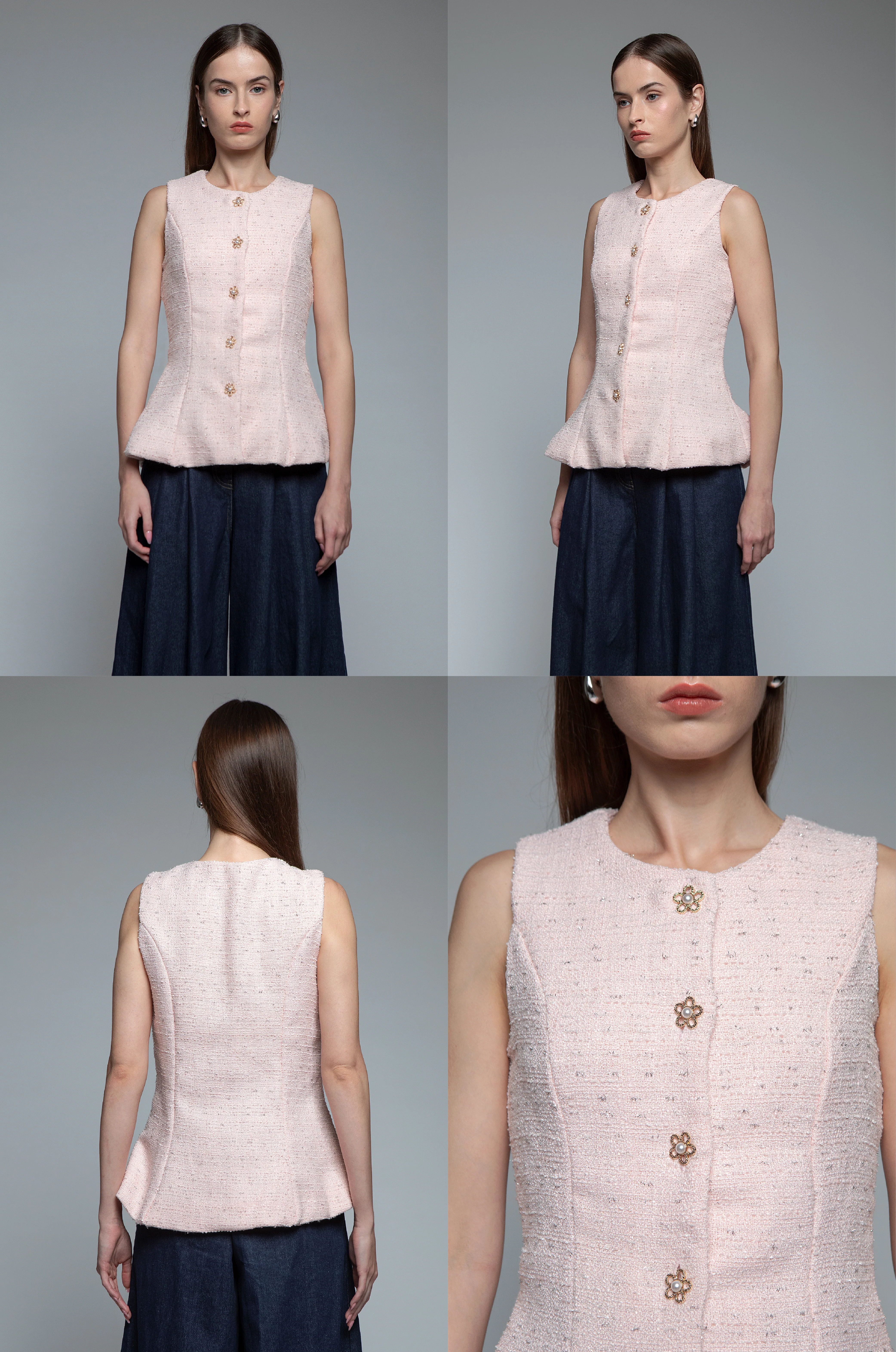 Pink Tweed Bell - Image 2