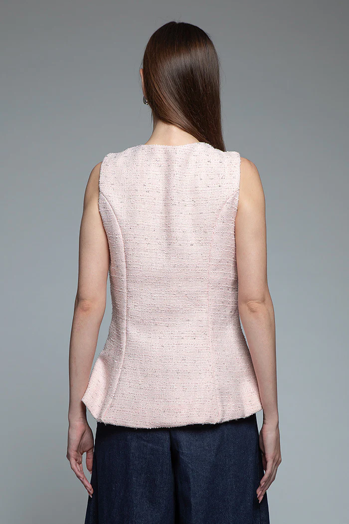 Pink Tweed Bell - Image 4