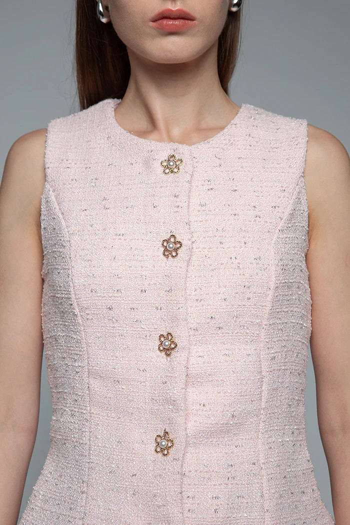 Pink Tweed Bell - Image 5