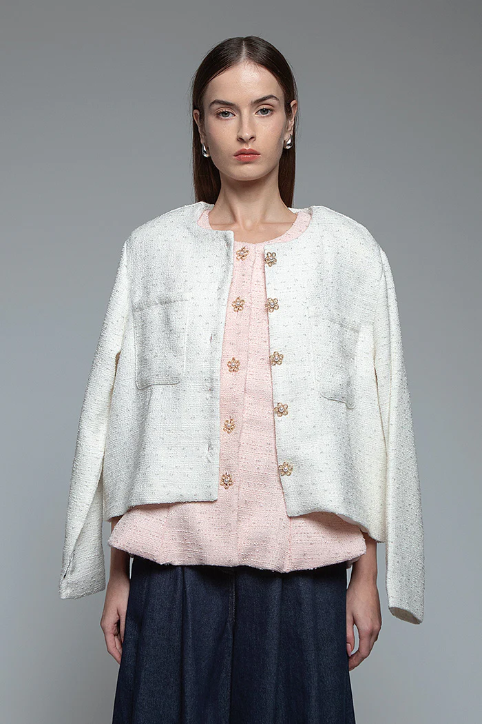 Pink Tweed Bell - Image 6