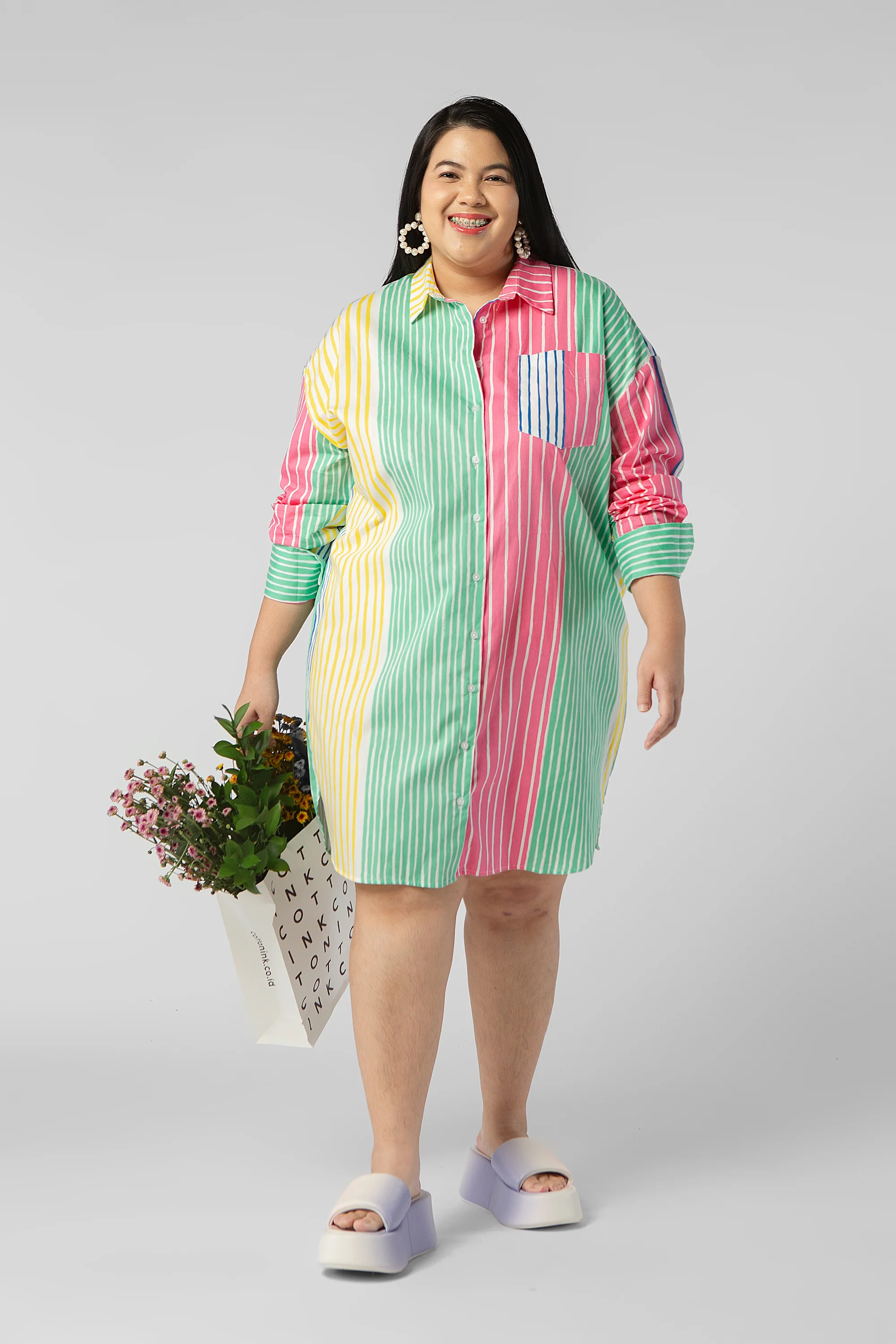 Rainbow Striped Hoku - Image 4