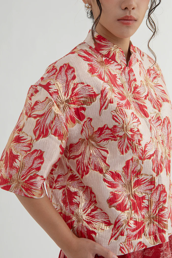Red Floral Lumi - Image 5