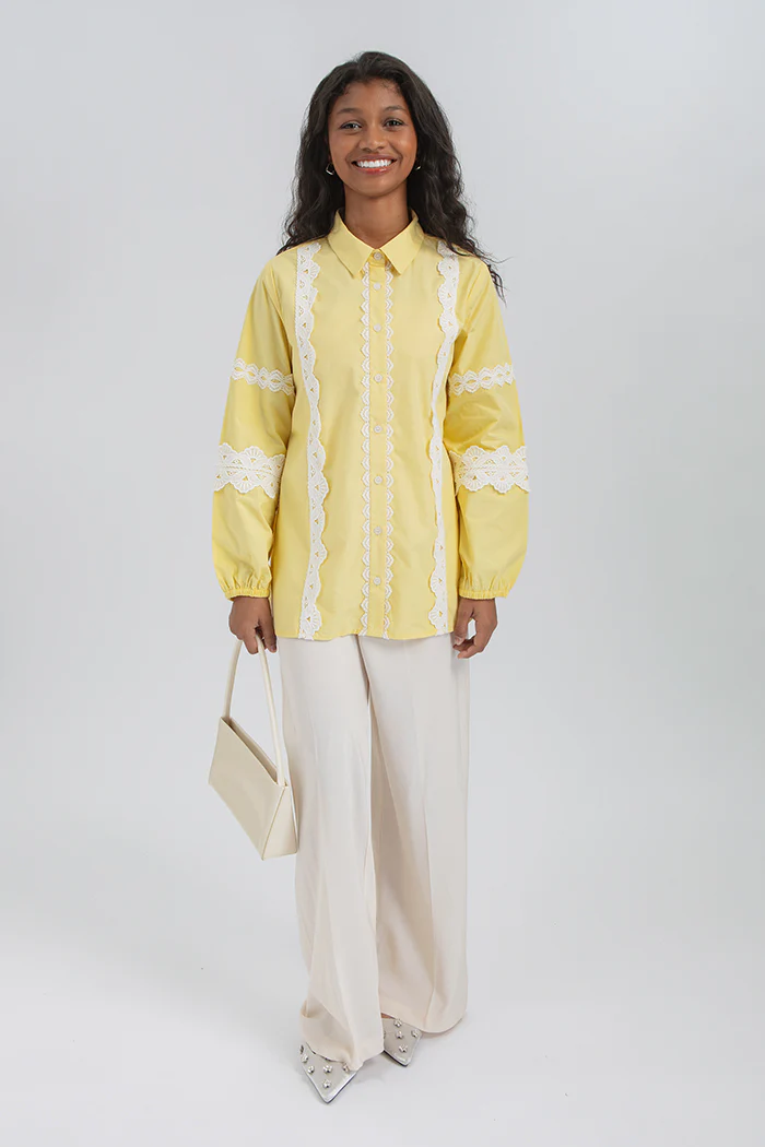 Yellow Lace Nermin A - Image 5